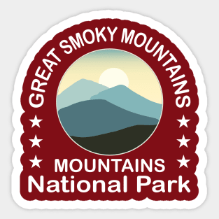 Adventure Awaits Great Smoky Mountains National Park Sticker